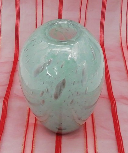 Schöne bauchvase bubbles glas - bubbles,