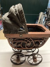 Retro mini Kinderwagen , Räder 7,5 cm Durchmesser