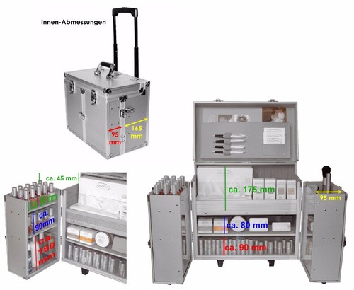 Trolley aluminium friseur - aluminium,