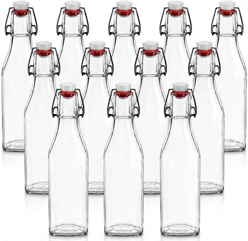 12x glasflaschen 250ml - 12x,