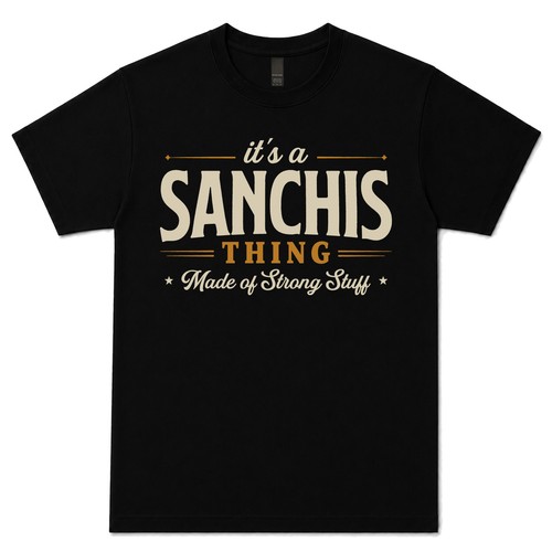 Sanchis thing made - sanchis, of