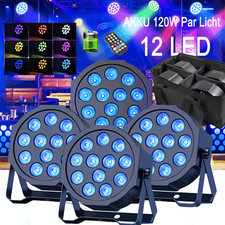 Akku LED Par Strahler 12 LED