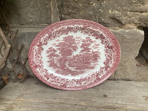 Servierplatte oval 3 x - servierplatte,