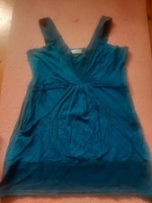 Top Blau Skunkfunk Mir Eingriffstaschen Gr. L Lang Geschnitten