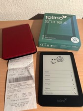 tolino shine 4 mit Tasche S1 in rot