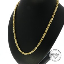 Wert: 4.670,- Königskette massiv 585 Gold 14k 14 KT 51cm Kette XXYY