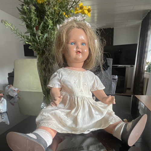 Antike puppe kleid - antike,