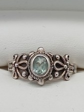 Antiker ring aquamarin 925 - antiker,