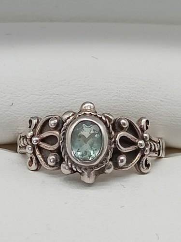 Antiker ring aquamarin - ring, 925