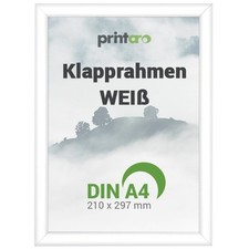 1 x DIN A4 Alu-Klapprahmen