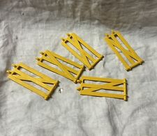 Playmobil Zubehör| 5x Zaunelement gelb| Western ACW| Weide Vieh Ranch