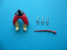 Timpo Araberreiter Unterteil Kamel Araber Reiter und 1 Gewehr und 3 Dolche