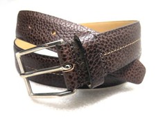 GÜRTEL Leder NEU Krokoprägung 30mm breit GESAMTLÄNGE 100cm ELEGANT Ledergürtel *