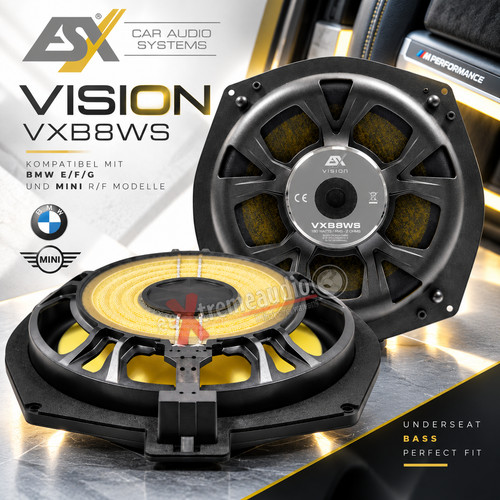 Esx vxb8ws untersitz - untersitz, subwoofer