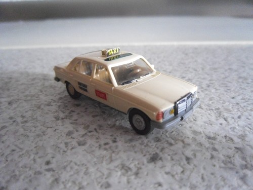 Wiking mercedes taxi w123 - taxi,