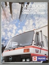 Nissan UD Trucks 4x2 Forward Control ca 1987 Prospekt / Brochure US market