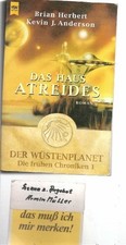 Das Haus Atreides (Der Wüstenplanet Die frühen Chroniken 1) Buch Heyne
