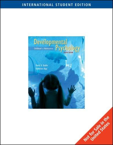 Developmental psychology - developmental,