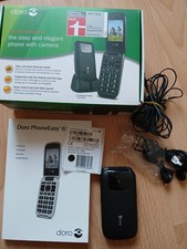 DORO PHONE EASY 613 SCHWARZ SENIORENHANDY Klapphandy OHNE SIMLOCK neuwertig