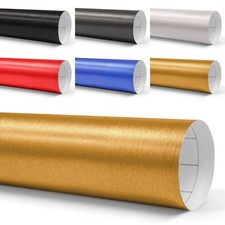 Alu gebürstet Auto Folie