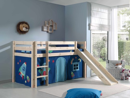 Spielbett hochbett kinderbett - hochbett,