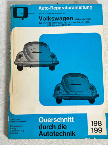 Querschnitt käfer 1968 - querschnitt, ab