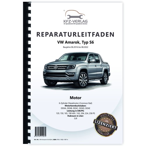 Amarok typ 2016 2022 - amarok, 2016-2022