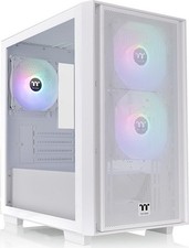 Thermaltake Versa H16 TG ARGB , Tower-Gehäuse weiß, Tempered Glass