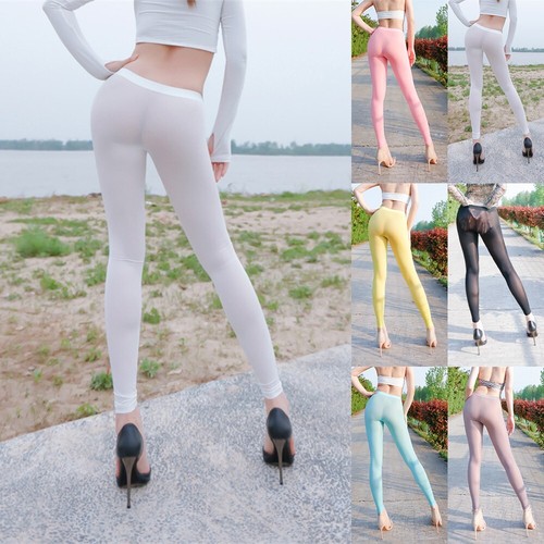 Damen durchsichtige leggings - damen,