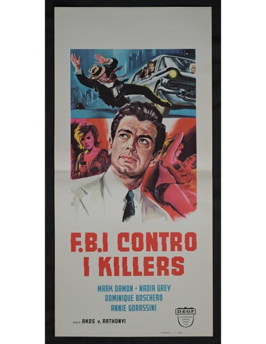 Locandina fbi contro killers - locandina,