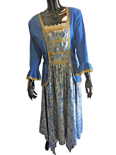 Karneval Damen-Kostüm ROKOKO Kleid Gr. 40 blau Fasching Verkleidung Damenkleid