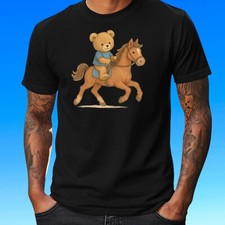 Herren T-Shirt Teddybär auf