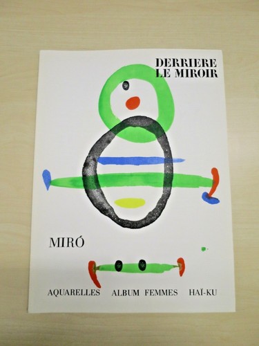 Joan miro lithographie dlm - lithographie,