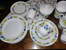 Kahla Porzellan Kaffeeservice Blumen