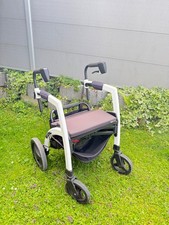 Rollz Motion pebble white | RollatorRollstuhl | 2-in-1