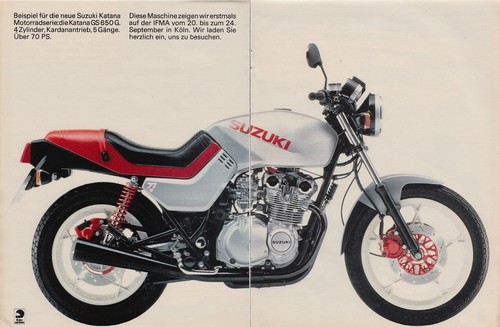 Suzuki katana 650 - 650, g