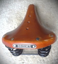 Fahrrad Sattel Brooks Champion S Flyer Damen Leder honigbraun.