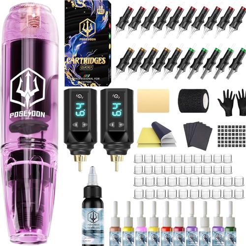 Tattoo pen set kabellos - tattoo-pen-set, mit