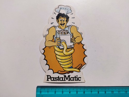 Simac pasta matic aufkleber - pasta,