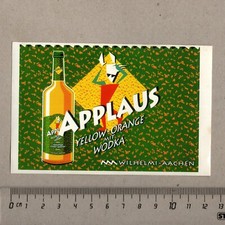 Aufkleber/Sticker Wilhelmi Aachen Applaus Yellow-Orange mit Wodka