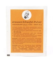 KITZINGER  ARAUNER ARAUSAN SCHWEFELPULVER FÜR  WEIN 10 g