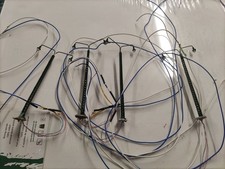 4 Bahnlampen HO Gebraucht