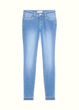 Skinny Jeans Mid Waist Stretch