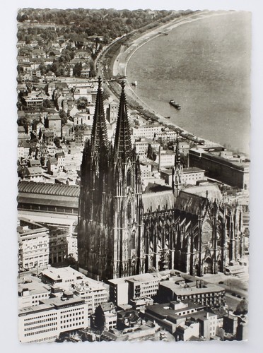 Luftbild echtfoto postkarte - postkarte,