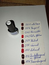 Gelnagellack Farbe Siehe Farbmusterkarte, Teilabverkauf privat