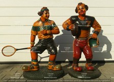 Lebensgross -Clown -Figur -Skulptur -Gross -Statue -Dekofigur-Dekoration -3Stück