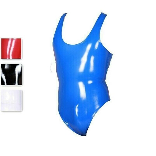 Herren kunstleder wetlook body - herren,
