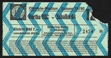 Ticket | 1979/80 | Hertha BSC