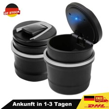 2x Auto-Aschenbecher mit LED