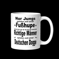 Deutsche Dogge Tasse - Mug Nur